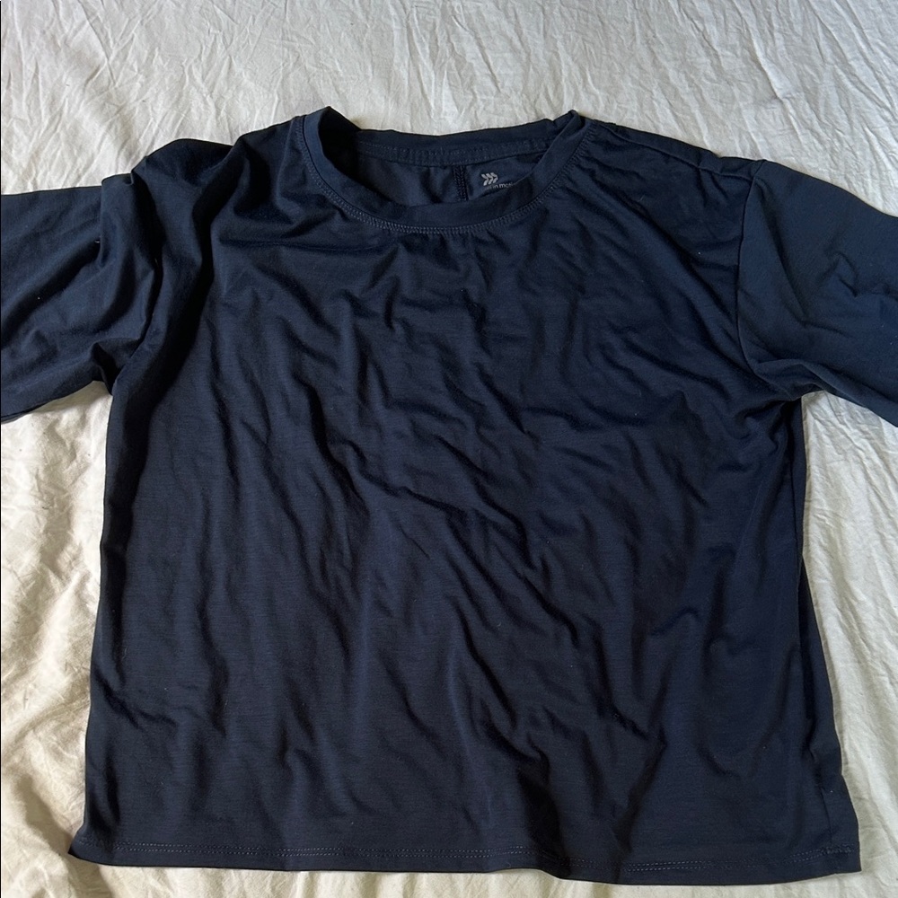 All in Motion Kids Navy Short Sleeve Tee